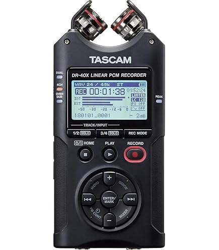 Tascam DR-44WL – 4-track handheld recorder with Wi-Fi