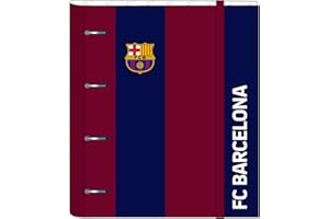 Safta F.C. BARCELONA - Material Escolar, Ideal para Niños de Diferentes Edades, Cómoda y Versátil, Calidad y Resistencia