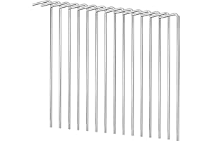 CALLYSONIC Lot de 15 Sardines de Tente 16 cm pour Camping et Alpinisme - Crochets Résistants aux Tempêtes, Ancrage au Sol pour Fixation - Pêche, Aventure, Pique-nique