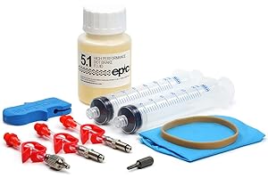 Epic SRAM Kit de purge et liquide DOT Outil de purge inclus Code G2 Guide Nivelle eTap HRD. Compatible avec tous les modèles de frein SRAM DOT 5.1 haute performance 100 ml Liquide de frein inclus