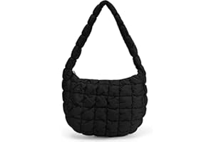 HJKJ GSenhui Gesteppte Tasche,Gesteppte Handtasche Klein Gesteppte Tragetasche für Damen Einfarbig Schultertasche Umhängetasche Damen