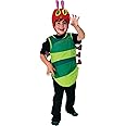 amscan 9902973 - Kids Officially Licensed the Very Hungry Caterpillar Tabard & Hat World Book Day Fancy Dress Costume Age: 6-8 Yrs