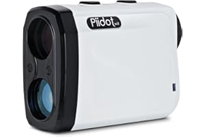 PIIDOTWIT Golf Rangefinder with Slope 600 Yard Rangefinder 6x24mm Waterproof, Pulse Vibration, Carrying Case, Free Battery, Gift Wrap F2