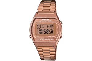 Casio Vintage Series Digital Rose Gold Dial Women's Watch-B640WC-5ADF