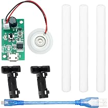 Lot De 5 Transducteurs à Brume 16mm ANGEEK | Pour Humidificateur Ultrasonique - Atomisation 15-450 Ml/h