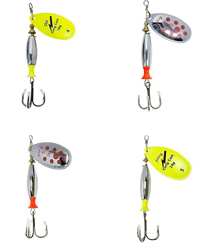 Dam Tandem Dressed Spinner – Cucchiaio Rotante Per Pesca, Argento/rosso, 14 Grammi, Esca Artificiale - 4