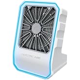Arctic Air - Enfriador evaporativo para exteriores, port&aacute;til y ultra silencioso con 4 velocidades de ventilador, recargable p