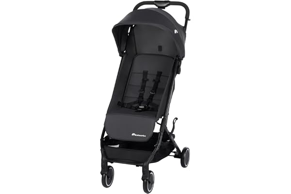 Bebeconfort Soko Poussette Canne Ultra-Compacte, Confortable et Légère, de la Naissance à 3 ans et demi, 0-15 kg, Mineral Graphite