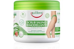 ‎EQUILIBRA Equilibra Bio Körperpeeling mit Meersalz aus dem Toten Meer Aloe 600 Ml