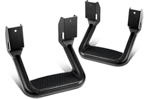 DNA MOTORING SSTEP-BK Seitenreifen, aus schwarzem Aluminium, kompatibel mit den meisten Tonabnehmern, SUVs, 30,5 cm L x 27,9 cm B x 20,3 cm H