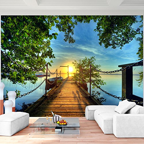 Fototapete Meer 308 x 220 cm - Vliestapete - Wandtapete - Vlies Phototapete - Wand - Wandbilder XXL - !!! 100% MADE IN GERMANY !!! Runa Tapete 9035010c