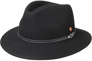 Mayser Mathis Trekkinghut Traveller Wollfilzhut Ledergarnitur Made in EU Damen Sommer Winter