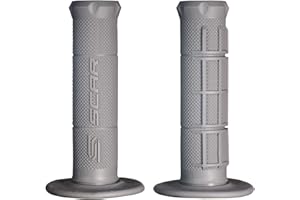SCAR Poignée de Guidon à Double densité - Moto Cross MX Enduro Supermotard Supermoto