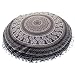 Produktbild etopfashion Decke Kissen rund von 17 PO, Kissen Kissenbezug zu Mandala, dekorativ, Etuis Kissenbezüge Elefant indische und Packs Kissenhülle, Baumwolle, Leinen