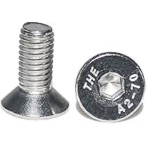 Ganter Vite Con Testa Federale ISO 7379 - Acciaio Inox, Filettatura M8 - Foto 9