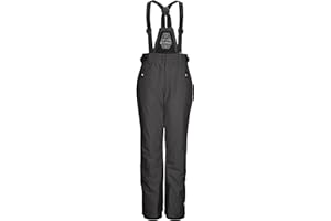 Killtec Mädchen Skihose/Funktionshose mit abnehmbarem Latz, Kantenschutz und Schneefang Ksw 213 Grls Ski Pnts