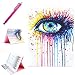 Produktbild iPad 2/3/4 Fall, jcmax Schutz Cover neu Premium Flip Klappbar Slim Seite PU Leder Wallet Case Smart Cover mit Ständer Funktion und Kartenschlitzen für Apple iPad 2/3/4, Bonus mit One Stylus