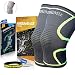 Produktbild ULIMIT® Kniebandage inkl Ratgeber gegen Knieschmerzen [2er Set] [M-XXL] für Männer & Frauen - Bequeme Sport Knieorthese mit Antirutsch Saum - Knee Support gegen Arthrose, Meniskus, Knieschmerzen
