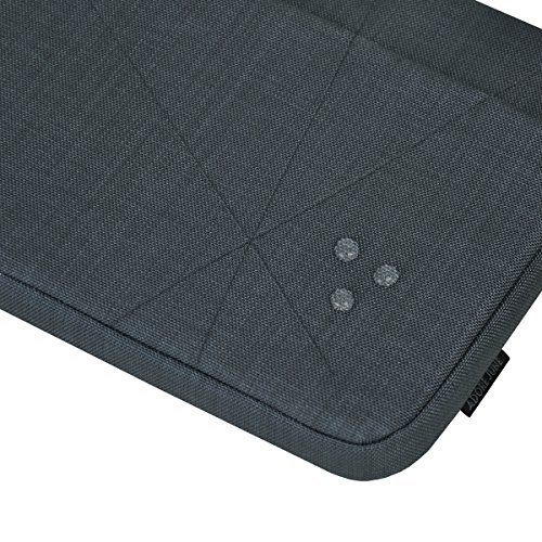 Adore June Axis Hülle für Dell XPS 13 Touch / Non – Touch (2015) und Dell XPS 13 (2017) – original Cordura – urban grau - 2