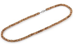 LOCAL LEAGUE Męskie Koraliki Australian Surfer Style Męski Naszyjnik Korale na Szyję dla Chłopaka, Surfera 46cm/ 53cm/ 62cm/ 74cm Wakacje Plaża Impreza Festiwal Surf Party Tribal