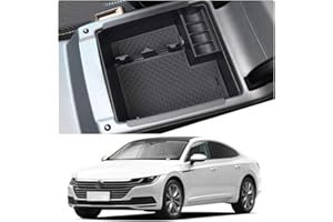 YEE PIN Car Center Console Armrest Box for Arteon 2 / Passat B8 / Passat Variant Center Console Organizer ABS Materials Storage tray Storage Box Interior Accessories
