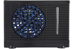 EJOYOUS Mini enfriador de aire para automóvil, enfriador de aire acondicionado portátil de 12 V para automóvil, ventilador de aire acondicionado evaporativo, ventilador de ventilación para aire acondicionado