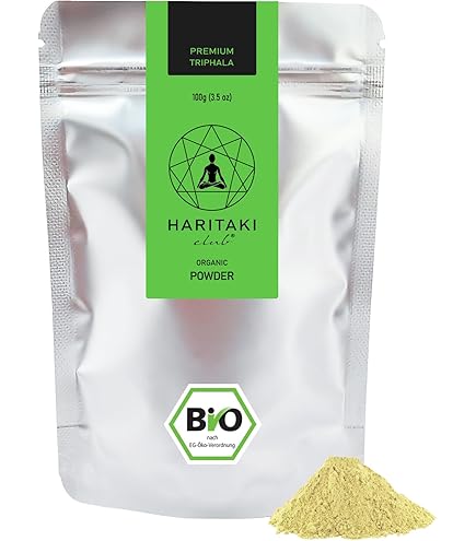 Haritaki Poudre Bio | Qualité Supérieure – Haritaki Club | Testé En Laboratoire Et Certifié Bio UE | Terminalia Chebula | Végétalien, Kosher, Halal 100 % Naturel 18.96