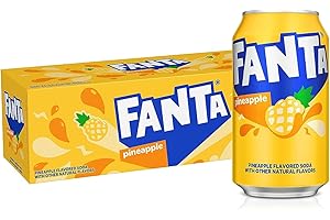 Fanta Pineapple 12 FL OZ (355ml) - 12 Cans