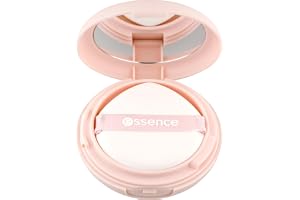 Essence Cosmetics silky CUSHION FOUNDATION, Nr. 100, hållbar, naturlig (12g)