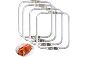 SOPWMAP 2 Piezas Marcos para Bolsos en Forma de U, 20x9,2 cm, Cierre de Beso Interior para Clutch, Asa Interior y Cierre de Beso, Marco de Aluminio para Bolsos, Cierres Tipo U para Bolsos, Elegante (4Pcs)