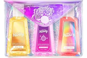Merci Handy - Gel Mains Glitter Fever 30ml x 3 - Paillettes et Propreté - Sans Rinçage - Texture Non Collante