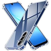 Samsung Galaxy A17 Kapak Kamera Korumalı Airbag Antishock K&ouml;şe Korumalı Şeffaf Silikon Kılıf