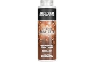 John Frieda Brilliant Brunette Colour Protecting Moisturising Conditioner 500ml