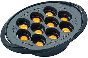 CucinaOra Hervidor de huevos 10 huevos SteamEGGS MAX - Accesorios Thermomix TM6 - Escalfador de huevos - Accesorios para la Thermomix - Thermomix TM5 TM31 - Steam Eggs Thermomix Thermomix Thermomix -