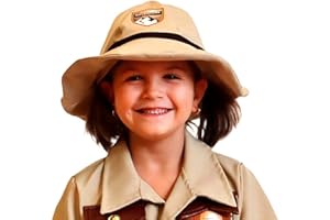 DQB DEQUBE DEQUBE - Sombrero de explorador unisex, completa tu disfraz con complementos, talla unica