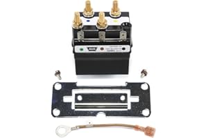 WARN 89579 12 V Vantage 4000 Schütz-Service-Set, Rot/Schwarz