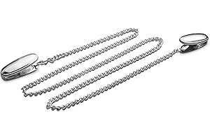 Bredemeijer Zilverstad 6136231 - Sujetaservilletas con Cadena