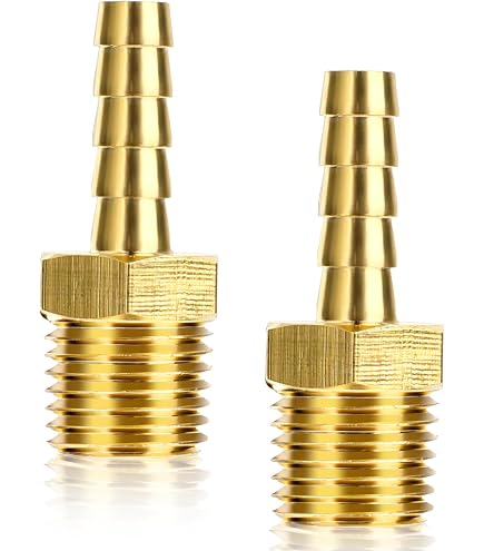 Raccordi A Vite In Ottone, Raccordo For Tubo In Ottone 6 - 25 8 - 6