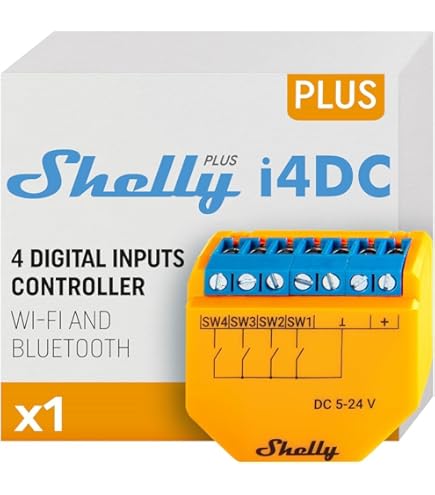 SHELLY WLAN-Schaltaktor Plus 1, 16 A, Bluetooth, 2 Stück | 2 St. | 591653