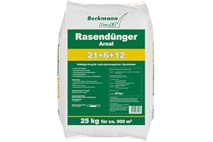 FLORAGARD Beckmann Profi Rasendünger Areal 21+6+12, 25 kg