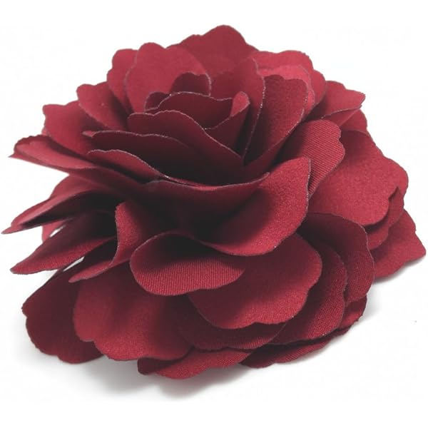 PATIKIL Camellia Stoffen Pin, 2 Stuks Bloem Broche Kunstbloemen Broches voor Vrouwen Meisjes Doek Bruiloft Party Decor Accessoires Sieraden Gift, Zwart