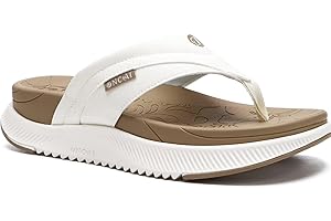 ONCAI Women's Orthotic Cushion Flip Flops Recovery Walking Sandals for Women with Arch Support Summer Comfortable Slip On Sandal Womans Size 4-10