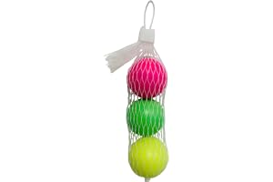 Beach Racket Balls Set of 3 Beach Tennis Rackets Beach Squash Ball Replacement 3 Pieces for Colourful Rackets Summer Replacem