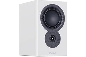 Mission LX-2 MkII Bookshelf or Standmount Speakers in Lux White (LX-2, Lux White)