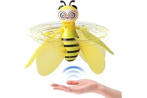 Vesone Flying Bee Toys, Hand Induction Flying Bee Toy Rechargeable Hand Sensor Flying Toy Educational Toy for Kids Boys Girls