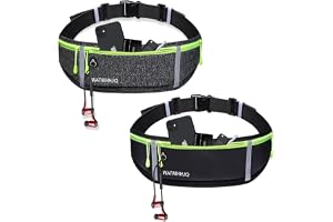 3 fickor midjeväska med justerbar rem, vattentät crossbody-väska för kvinnor och män, lämplig för resor, vandring och sport