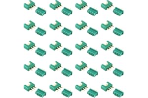 OliYin 20 Paare MPX Multiplex Steckverbinder 6 Pin MPX Stecker Männlich und Weiblich Für RC LiPo Batterie ESC Motor