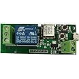 eWeLink USB DC5V Wifi Switch Wireless Relay Module Smart Home Automation Modules Phone APP Remote Control Timer Switch Alexa Google Home Voice Control for Access Control System Inching/Self-Locking