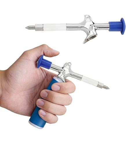 Pompe à Graisse 200 Cc + 4 Cartouches De 85 G – Pour Croisillons Et Joints, Livrée Complète