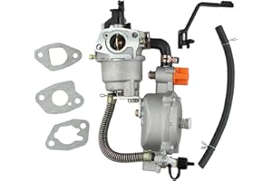 HpLive Generador de gasolina Kit de carburador de combustible dual para kits de conversión de GLP para generadores de 1 kW a 3,5 kW, 168F 170F 6,5 CV